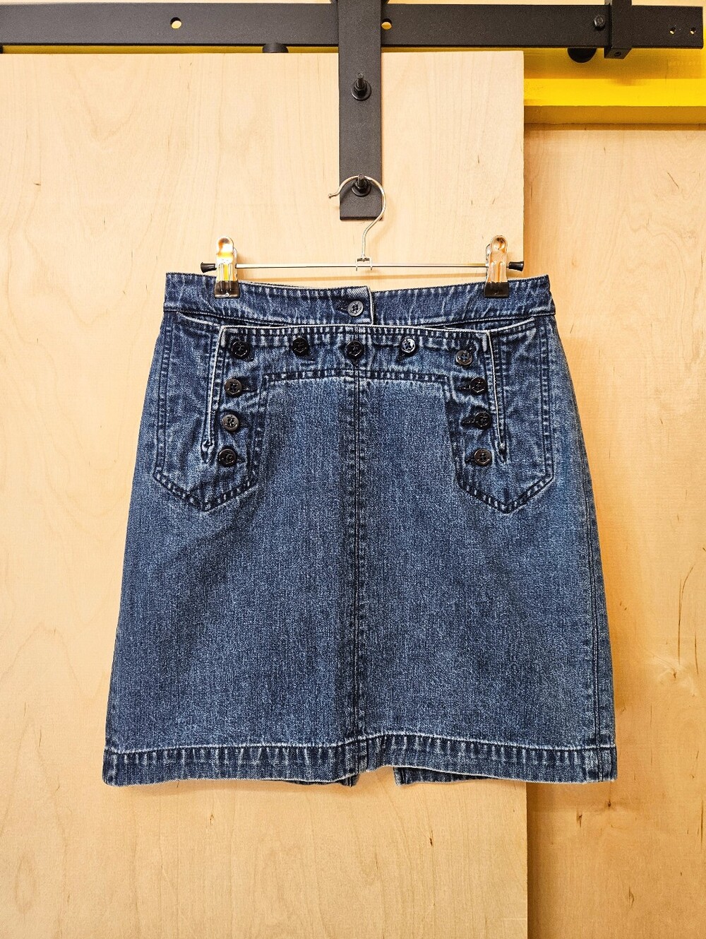 Y2K Ralph Lauren Sailor Style Denim Mini Skirt